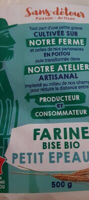 Farine bise bio petit épeautre front packaging