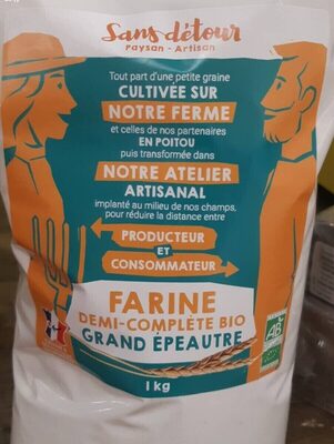 farine grand épeautre demi complet bio