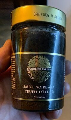 Sauce noir a la truffe d ete