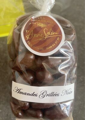 Amandes grillées noir
