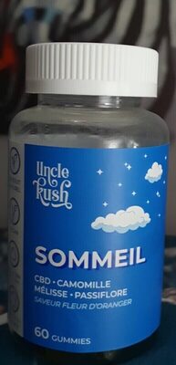 Gummies sommeil front packaging