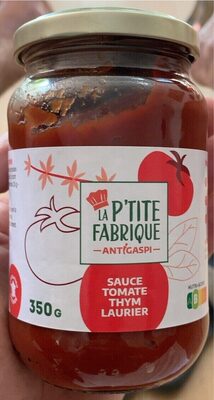 Sauce tomate thym laurier