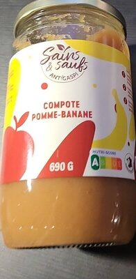 Compote pomme-banane