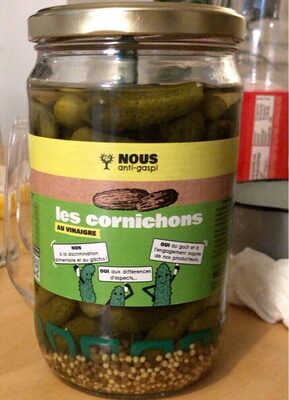 Les cornichons au vinaigre
