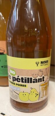 Pétillant pommes poires