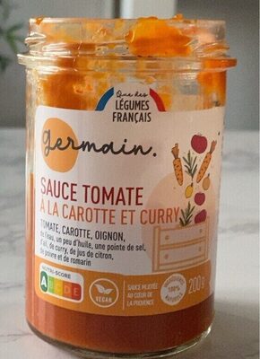 SAUCE TOMATE A LA CAROTTE et curry ET CURRY