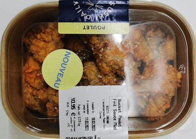 Bucket poulet frit sauce miel