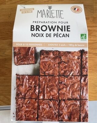Brownie noix de pécan front packaging
