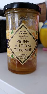 Prune au thym citronné
