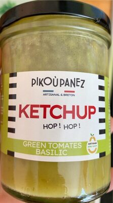 Ketchup Green tomates basilic
