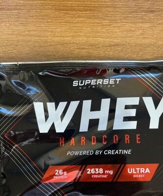 WHEY hardcore chocolate brownie