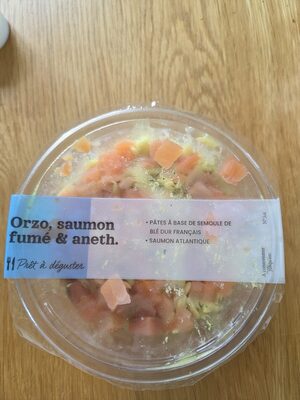 Cup orzo saumon fumé et aneth