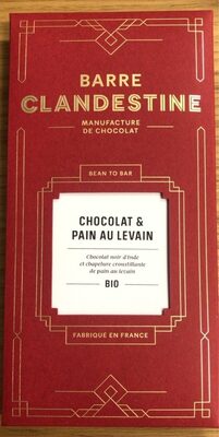 Chocolat & pain au levain front packaging