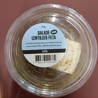 Lentilles feta