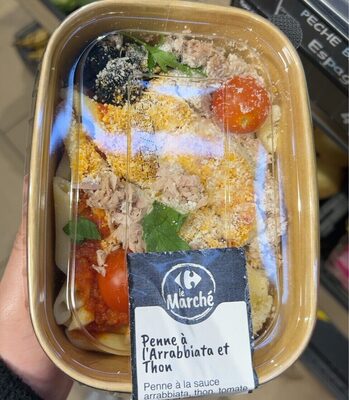 Penne a l’arrabiata et thon