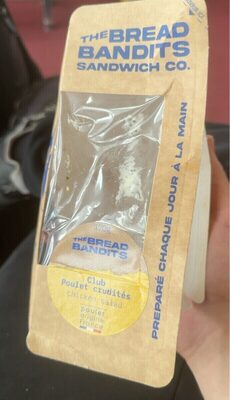 Club poulet crudites - the bread bandits sandwich co - the bread bandits sandwich co