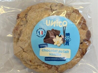 Cookie chocolat au lait vanille