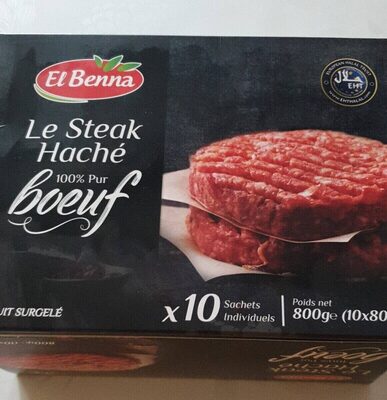 Le steak haché 100% pur boeuf