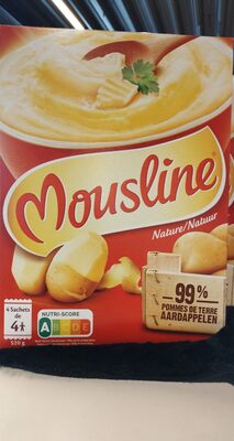 Mousline front packaging