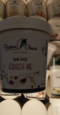 Crème glacée kirsch me front packaging