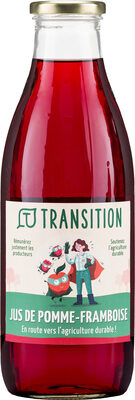 Jus de pomme framboises