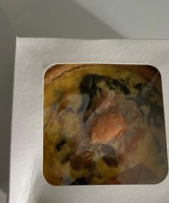 Quiche saumon épinards