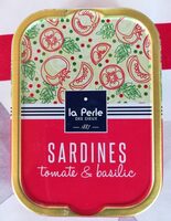 Sardines tomate et basilic