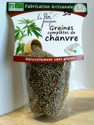 Graines complètes de chanvre