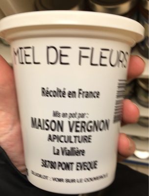 Miel de fleur front packaging