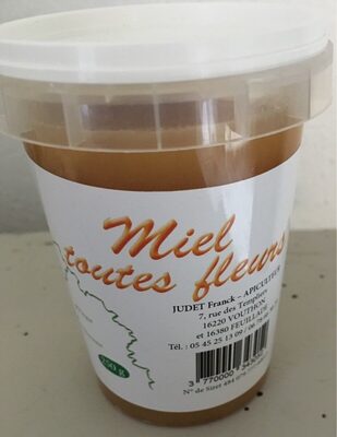 Miel toutes fleurs front packaging