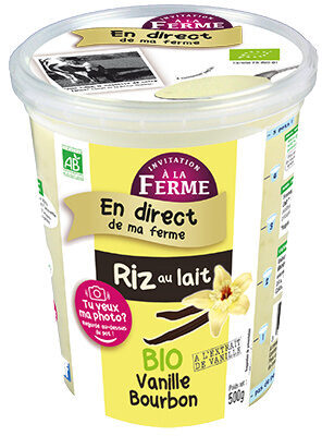 Riz au Lait à la Vanille