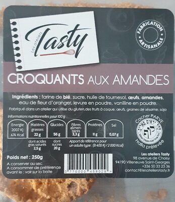 Croquant aux amandes