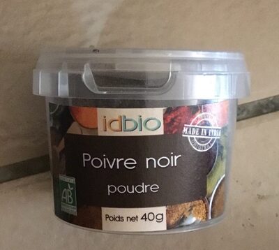 Poivre noir poudre