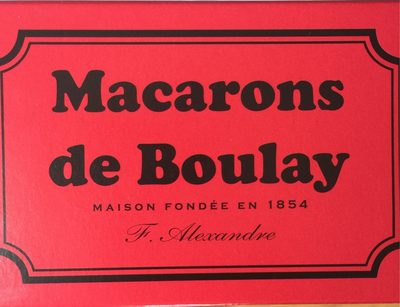 Macarons de Boulay