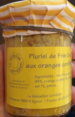 Pluriel de Foie Gras aux Oranges Confites