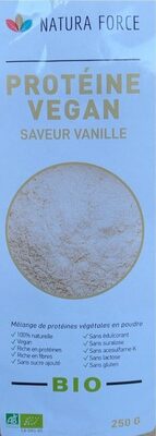 Protéine vegan saveur vanille