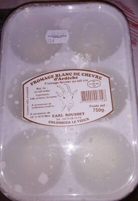 FROMAGE BLANC DE CHÈVRE D'Ardèche