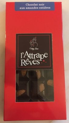 Chocolat noir aux amandes entières