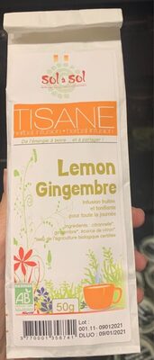 Tisane lemon gingembre