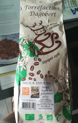 Café moulu Moka Sidamo