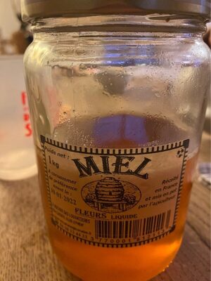 Miel de producteur fleur liquide front packaging