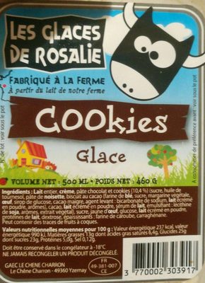 Glace cookie