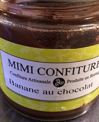 Confiture banane au chocolat