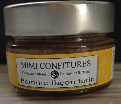 Mini confiture pomme façon tatin