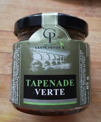 Tapenade verte front packaging