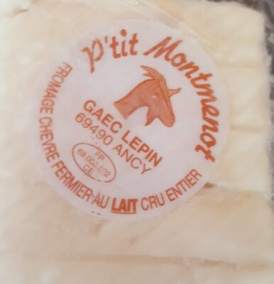 P'tit Montmenot Brique de chèvre fermière au lait cru