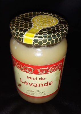 Miel de lavande front packaging