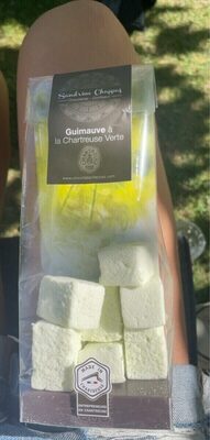 Guimauve à la chartreuse verte front packaging