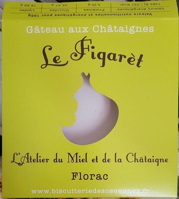 Le Figarèt - Gâteau aux châtaignes