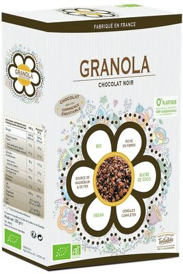 Granola chocolat noir